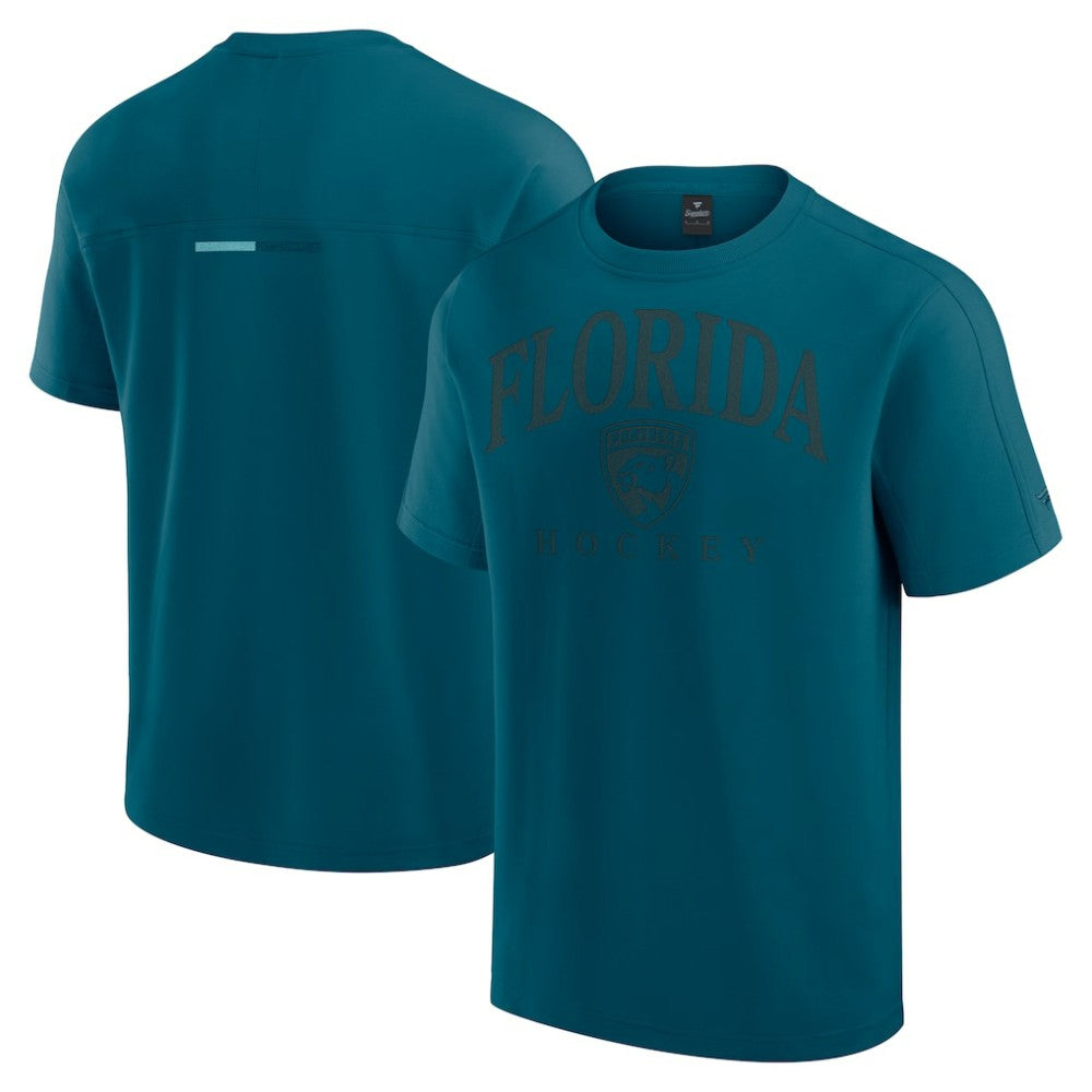 NHL Florida Panthers Fanatics Elements Flex Tri-Blend T-Shirt - Blue