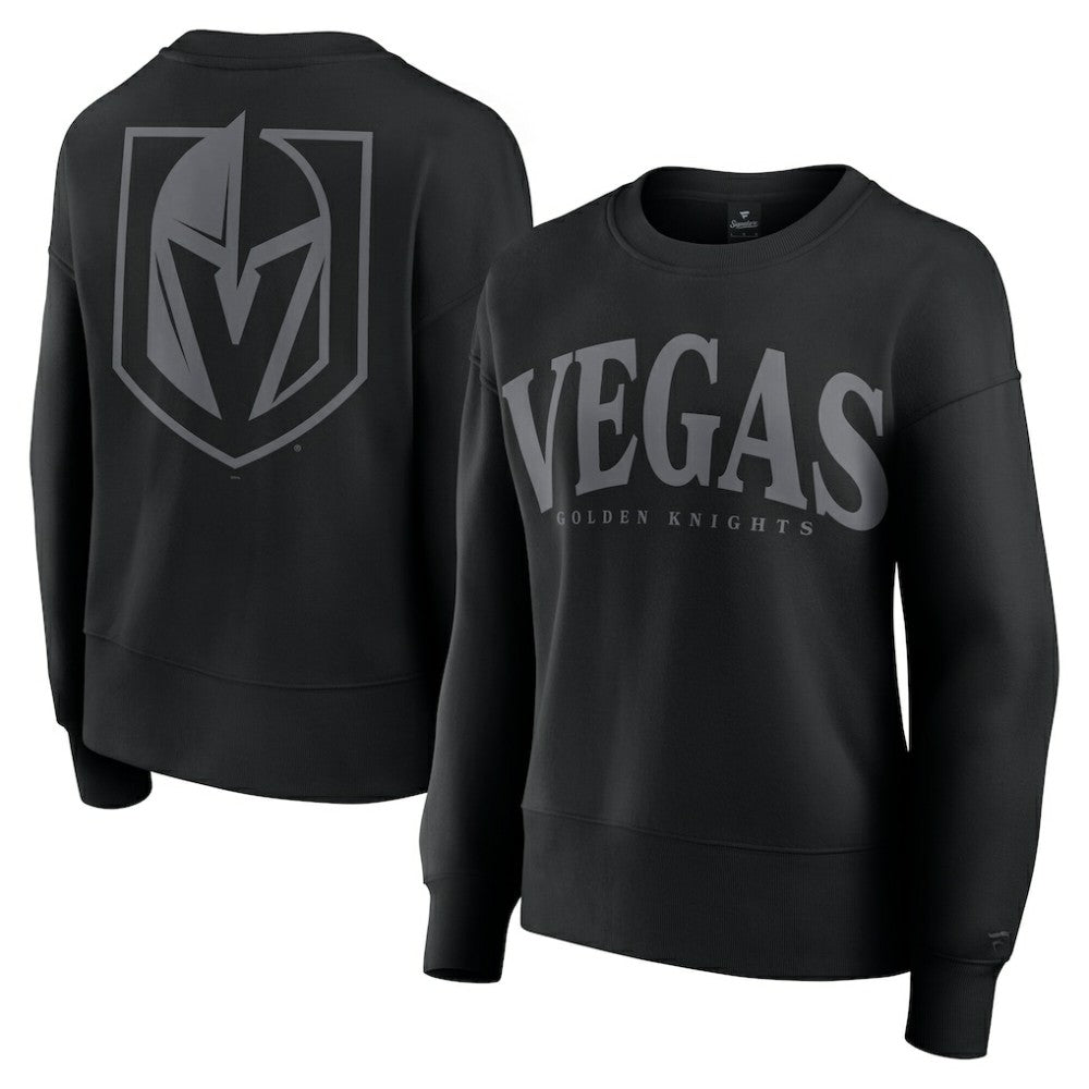 NHL Vegas Golden Knights Fanatics Women's Elements Flow Pullover Sweatshirt - Black