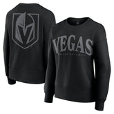 NHL Vegas Golden Knights Fanatics Women's Elements Flow Pullover Sweatshirt - Black