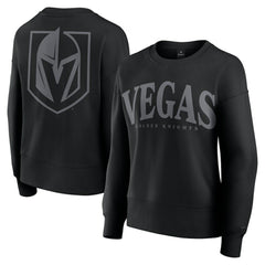NHL Vegas Golden Knights Fanatics Women's Elements Flow Pullover Sweatshirt - Black