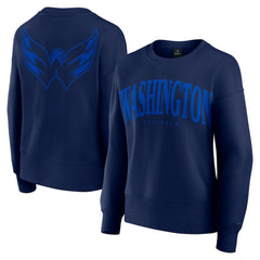 NHL Washington Capitals Fanatics Women's Elements Flow Pullover Sweatshirt - Navy