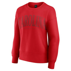 NHL Carolina Hurricanes Fanatics Women's Elements Flow Pullover Sweatshirt - Red