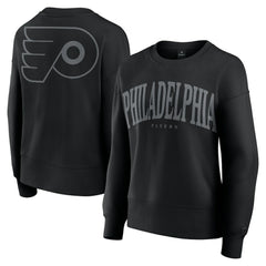 NHL Philadelphia Flyers Fanatics Women's Elements Flow Pullover Sweatshirt - Black