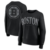 NHL Boston Bruins Fanatics Women's Elements Flow Pullover Sweatshirt - Black