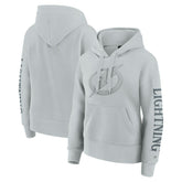 NHL Tampa Bay Lightning Fanatics Women's Elements Next Pullover Hoodie - Gray