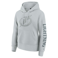 NHL Tampa Bay Lightning Fanatics Women's Elements Next Pullover Hoodie - Gray