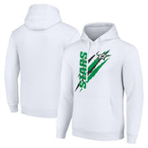 NHL Dallas Stars Starter Color Scratch Fleece Pullover Hoodie - White
