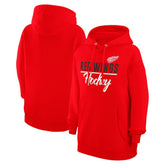 NHL Detroit Red Wings G-III 4Her by Carl Banks Women's Team Fleece Pullover Hoodie - Red