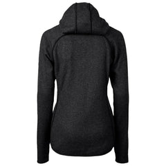 Los Angeles Dodgers Cutter & Buck Women's City Connect Mainsail Full-Zip Hooded Jacket - Heather Charcoal Jackets