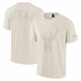 Milwaukee Bucks Elements Iconic T-Shirt Cream