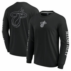 Miami Heat Elements Strive Long Sleeve T-Shirt Black