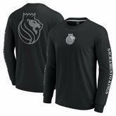 Sacramento Kings Elements Strive Long Sleeve T-Shirt Black