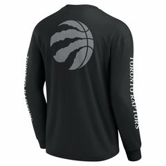Toronto Raptors Elements Strive Long Sleeve T-Shirt Black