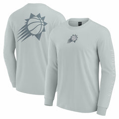 Phoenix Suns Elements Strive Long Sleeve T-Shirt Gray