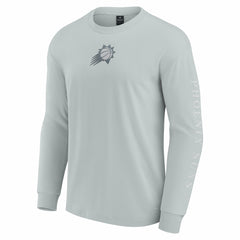 Phoenix Suns Elements Strive Long Sleeve T-Shirt Gray