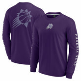 Phoenix Suns Elements Strive Long Sleeve T-Shirt Purple