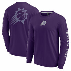 Phoenix Suns Elements Strive Long Sleeve T-Shirt Purple