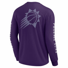 Phoenix Suns Elements Strive Long Sleeve T-Shirt Purple