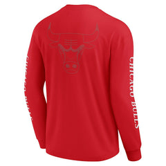 Chicago Bulls Elements Strive Long Sleeve T-Shirt Red