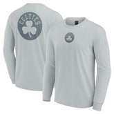 Boston Celtics Elements Strive Long Sleeve T-Shirt Gray