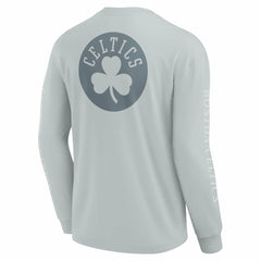 Boston Celtics Elements Strive Long Sleeve T-Shirt Gray