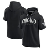 Chicago Bulls Elements Ready Short Sleeve Pullover Hoodie Black
