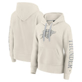 Oklahoma City Thunder Women's Elements Next Pullover Hoodie Cream