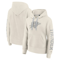 Oklahoma City Thunder Women's Elements Next Pullover Hoodie Cream