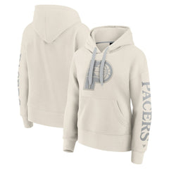 Indiana Pacers Women's Elements Next Pullover Hoodie Cream