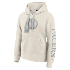 Indiana Pacers Women's Elements Next Pullover Hoodie Cream