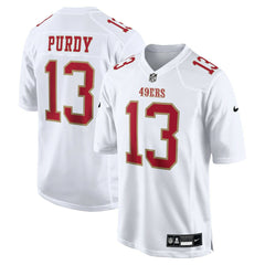 NFL Brock Purdy San Francisco 49ers Fashion Game Jersey - Tundra White