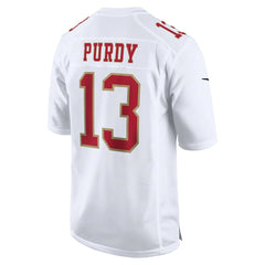 NFL Brock Purdy San Francisco 49ers Fashion Game Jersey - Tundra White
