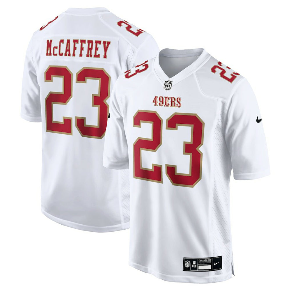 NFL Christian McCaffrey San Francisco 49ers Fashion Game Jersey - White