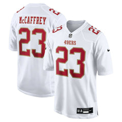 NFL Christian McCaffrey San Francisco 49ers Fashion Game Jersey - White