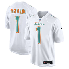NFL Tua Tagovailoa Miami Dolphins Fashion Game Jersey - White