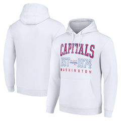 NHL Washington Capitals Starter Retro Graphic Pullover Hoodie - White
