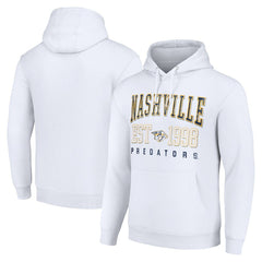 NHL Nashville Predators Starter Graphic Pullover Hoodie - White