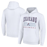 NHL Colorado Avalanche Starter Graphic Pullover Hoodie - White