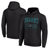NHL San Jose Sharks Starter Graphic Pullover Hoodie - Black