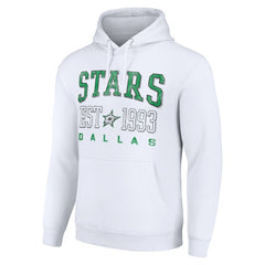NHL Dallas Stars Starter Graphic Pullover Hoodie - White