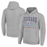 NHL Colorado Avalanche Starter Graphic Pullover Hoodie - Heather Gray