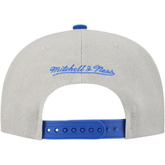 Chicago Cubs Mitchell & Ness Knock Out Panel Snapback Hat - Gray Hats