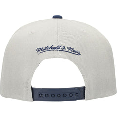 Boston Red Sox Mitchell & Ness Knock Out Panel Snapback Hat - Gray Hats