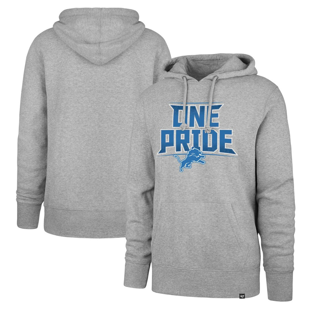 Detroit Lions '47 Regional Headline Pullover Hoodie Gray
