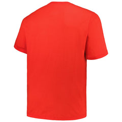 Miami Heat Big & Tall Hardwood Classics Vintage Logo T-Shirt Red