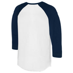 Detroit Tigers Tiny Turnip Unisex Race Car 3/4-Sleeve Raglan T-Shirt - White/Navy T-shirts