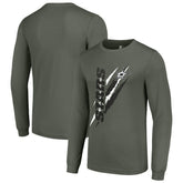 NHL Dallas Stars Starter Color Scratch Long-Sleeve T-Shirt - Green