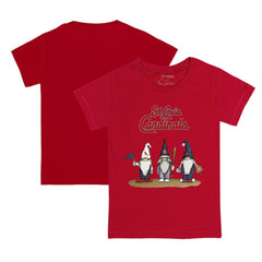 St. Louis Cardinals Tiny Turnip Youth Gnomes T-Shirt - Red T-shirts
