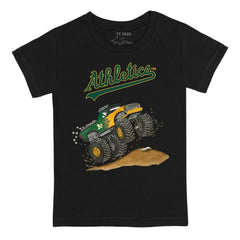 Athletics Tiny Turnip Youth Monster Truck T-Shirt - Black T-shirts