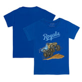 Kansas City Royals Tiny Turnip Youth Monster Truck T-Shirt - Royal T-shirts